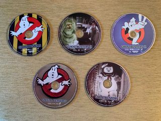 Blu-Ray Ghostbusters firmado por los Cazafantasmas