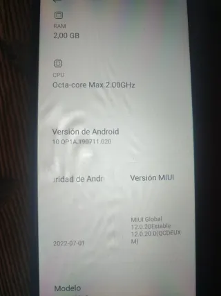 Móvil Xiaomi Redmi 9A Azul