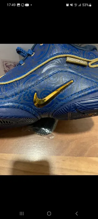 Nike LeBron XXII NRG Monopoly Azul Dorado