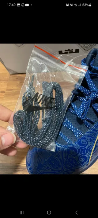 Nike LeBron XXII NRG Monopoly Azul Dorado