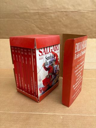 Sandokan cofanetto integrale 7 libri