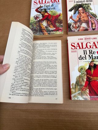Sandokan cofanetto integrale 7 libri