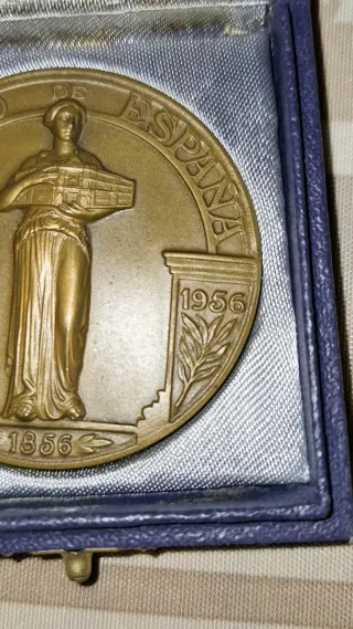 Medalla Banco de España 1782-1956