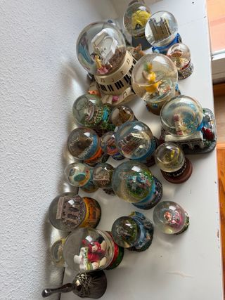 Colección Bolas Nieve Decorativas