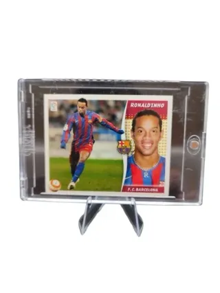 2 Cromos Ronaldinho FC Barcelona 05/06 06/07