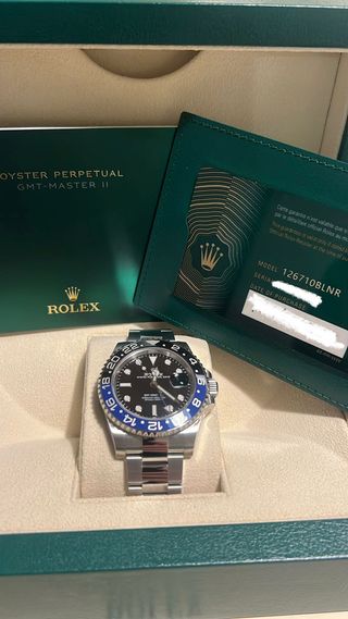 Rolex GMT-Master II Batman Oyster 126710BLNR