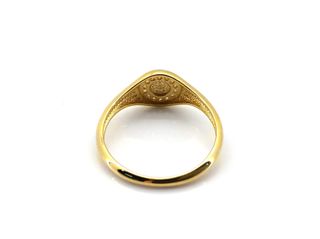 E1791071-7 Sello Oro 18k con Circonitas