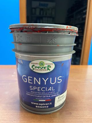 Idropittura 750 ml rossa