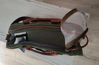 Borsa Perka verde militare per cani