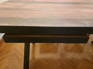 Mesa Comedor Industrial Madera y Metal Negociable