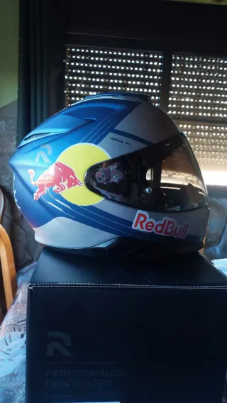 Casco HJC RPHA 71 Azul/Plata Talla XS