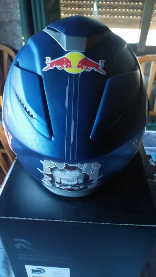 Casco HJC RPHA 71 Azul/Plata Talla XS