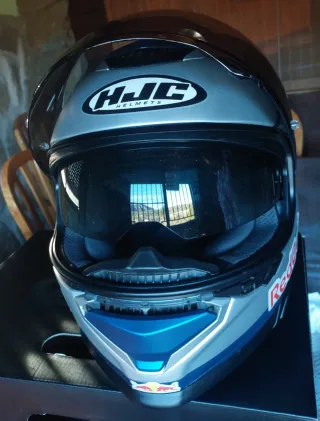 Casco HJC RPHA 71 Azul/Plata Talla XS