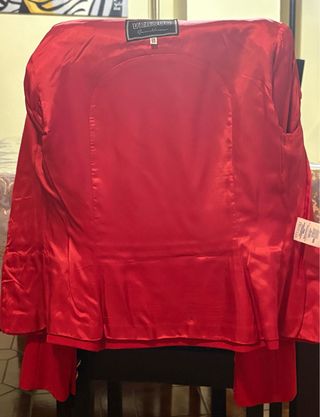 Chaqueta Roja Vintage Gianni Versace 1995