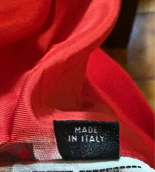 Chaqueta Roja Vintage Gianni Versace 1995