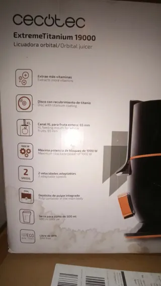 Licuadora Cecotec ExtremeTitanium 19000