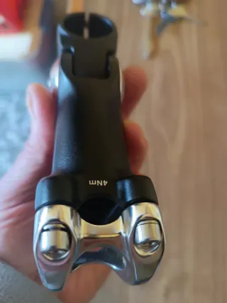 Potencia de bicicleta aluminio ajustable