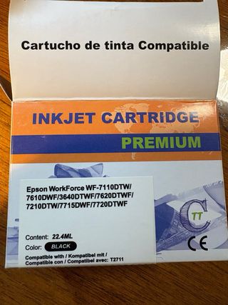 Pack Cartuchos Tinta Impresora Epson