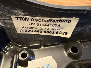 Volante Piel Madera Mercedes S y Cl