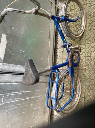 Bicicleta Clásica Azul