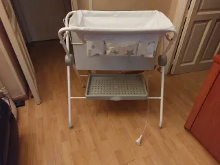 Bañera cambiador bebé estrellas