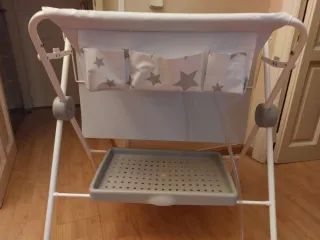 Bañera cambiador bebé estrellas