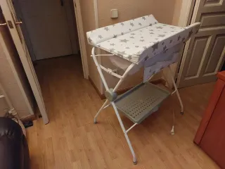 Bañera cambiador bebé estrellas