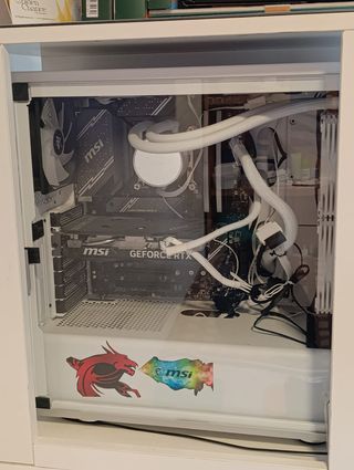 Caja PC Corsair ATX Carbide 275R BLANCA como nueva