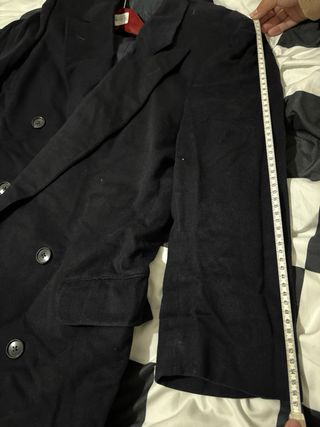 Abrigo Ermenegildo Zegna 100% Cachemira Negro