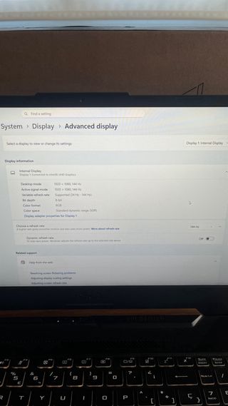ASUS TUF F15 Gaming Laptop