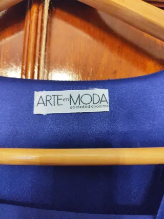 Blusa azul/morada talla 46