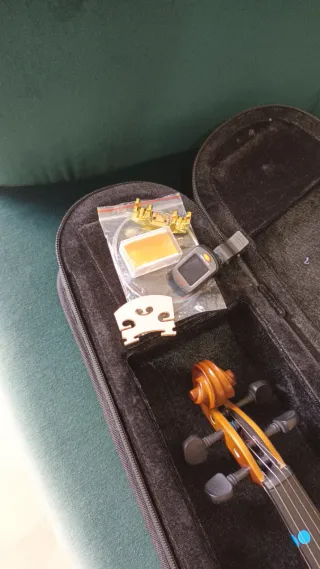 Violín para principiantes con accesorios