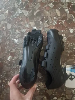 Zapatillas Rockrider MTB Talla 42 + Calas SPD