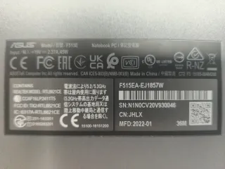 Portatile ASUS per ricambi