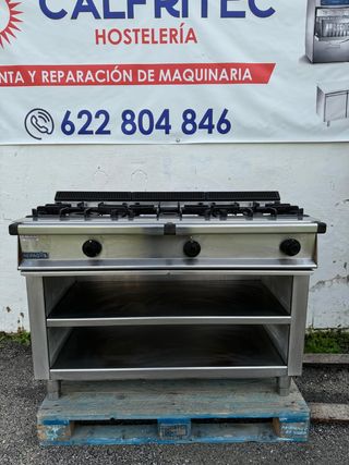 Cocina industrial 3 fuegos repagas