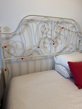 Estructura Cama Hierro con Somier