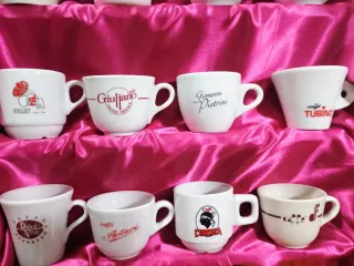 Set 16 Tazzine Caffè Porcellana