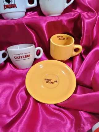 Set 16 Tazzine Caffè Porcellana