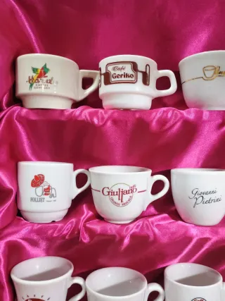 Set 16 Tazzine Caffè Porcellana