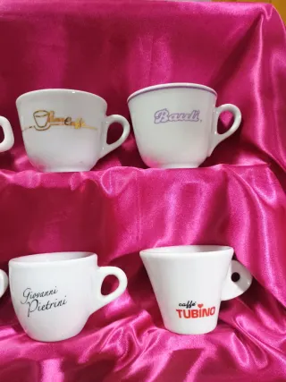 Set 16 Tazzine Caffè Porcellana