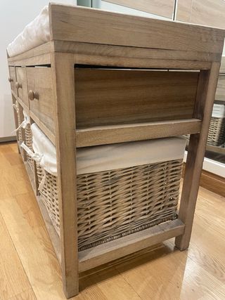 Mueble de Almacenaje con Cestas y Cajones