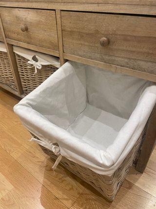 Mueble de Almacenaje con Cestas y Cajones