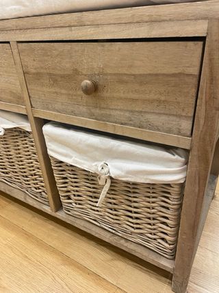 Mueble de Almacenaje con Cestas y Cajones