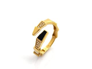 E1791071-6 Anillo Oro 18k Sello Circonita