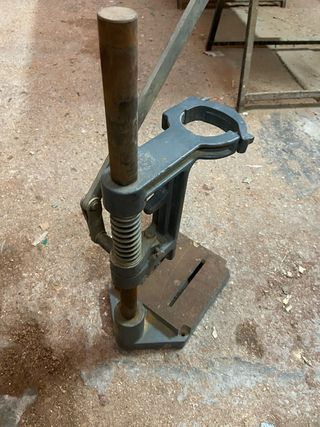 Soporte para taladro sin usar