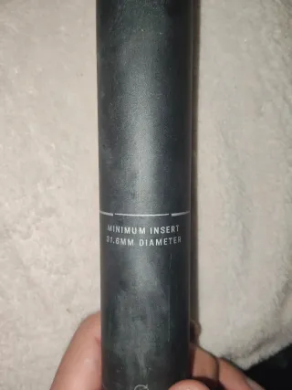 Tija telescópica para bicicleta