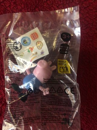 Muñeco Peppa Pig Burger King