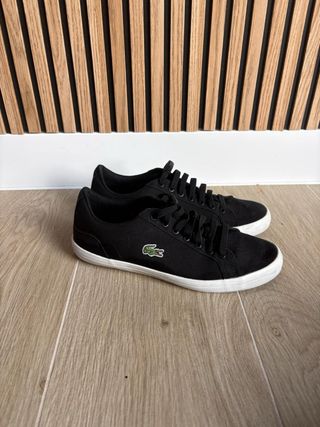 Zapatillas Lacoste Negras