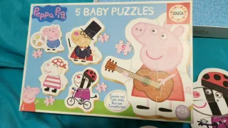 Puzzles Peppa Pig 5 Baby Puzzles Educa