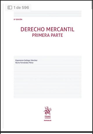 Manual DIG Derecho mercantil: primera parte